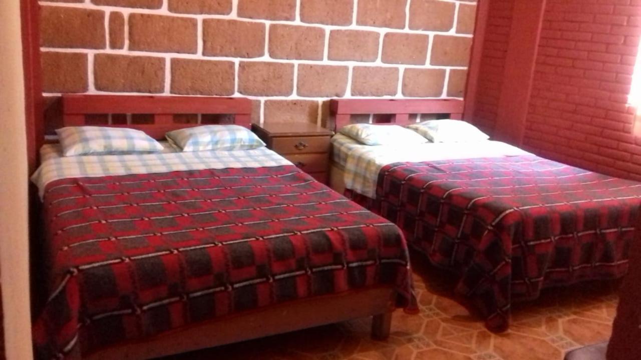 Hotel Las Fumarolas De Don Goyo Чолула Экстерьер фото