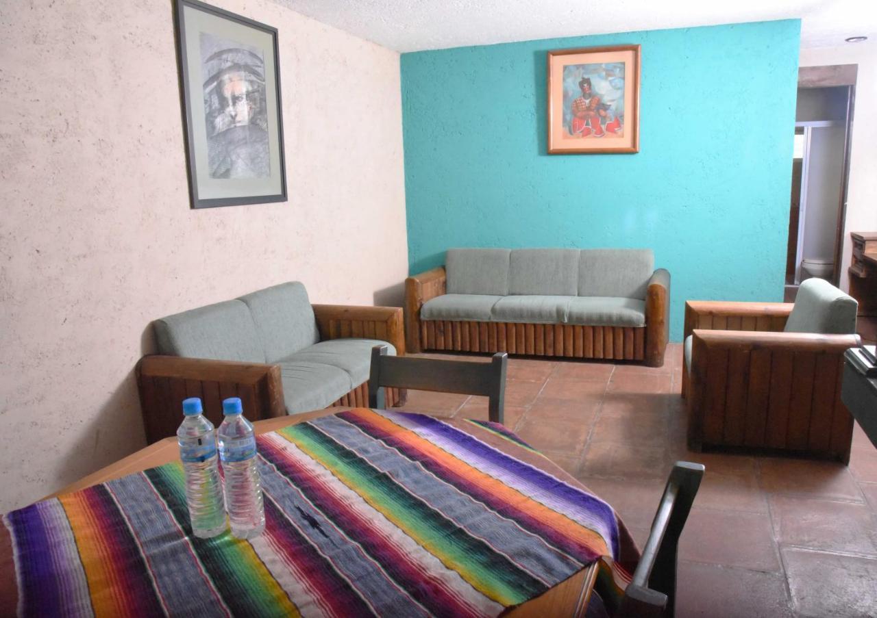 Hotel Las Fumarolas De Don Goyo Чолула Экстерьер фото