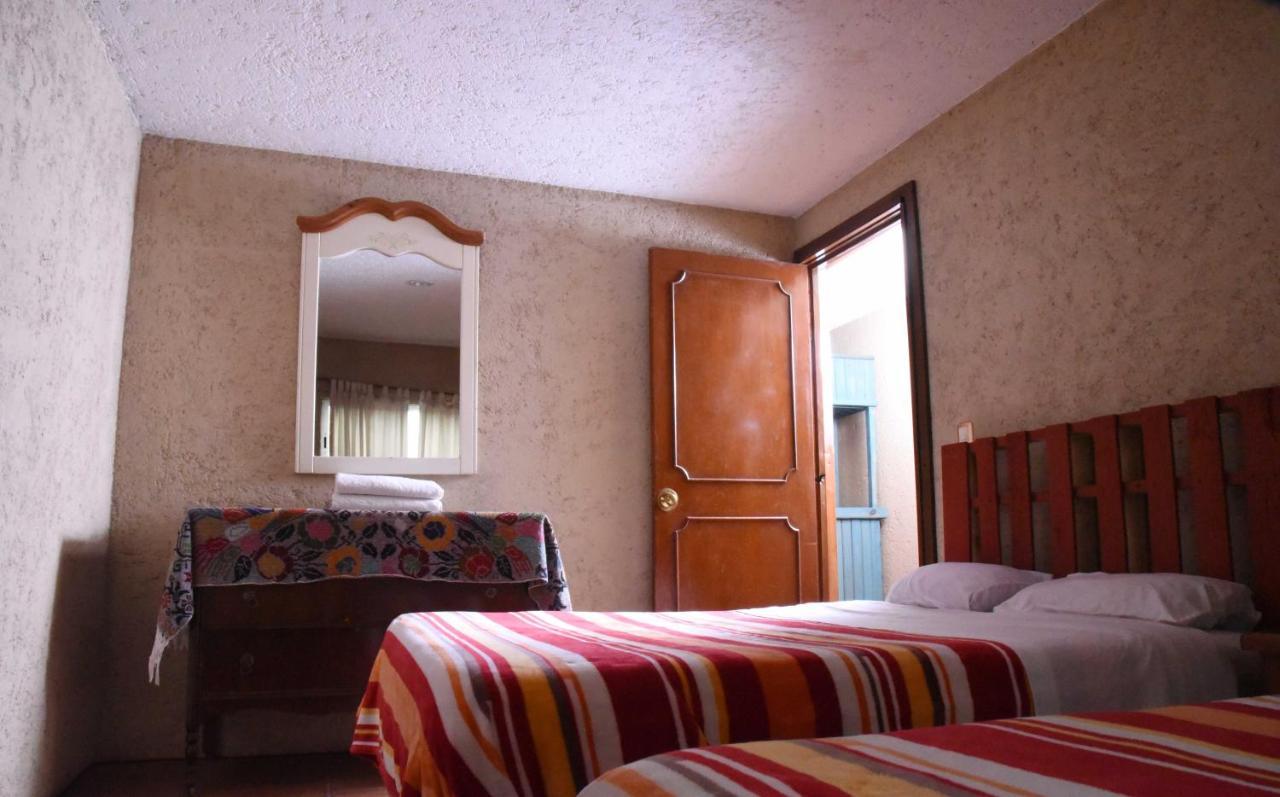 Hotel Las Fumarolas De Don Goyo Чолула Экстерьер фото
